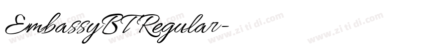 EmbassyBT Regular字体转换 EmbassyBT Regular字体转换